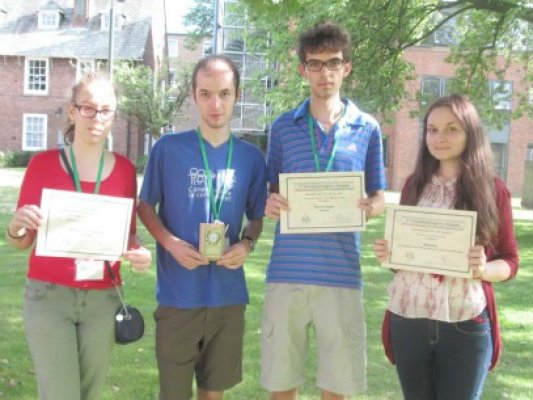 România - locul 3 şi două menţiuni la Olimpiada Internaţională de Lingvistică